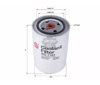 Фильтр системы охлаждения Sakura WC7101